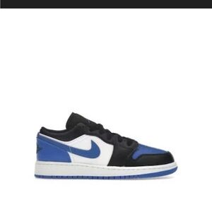Kids “Air Jordan 1 Low 'Alternate Royal Toe” Size 5.5Y